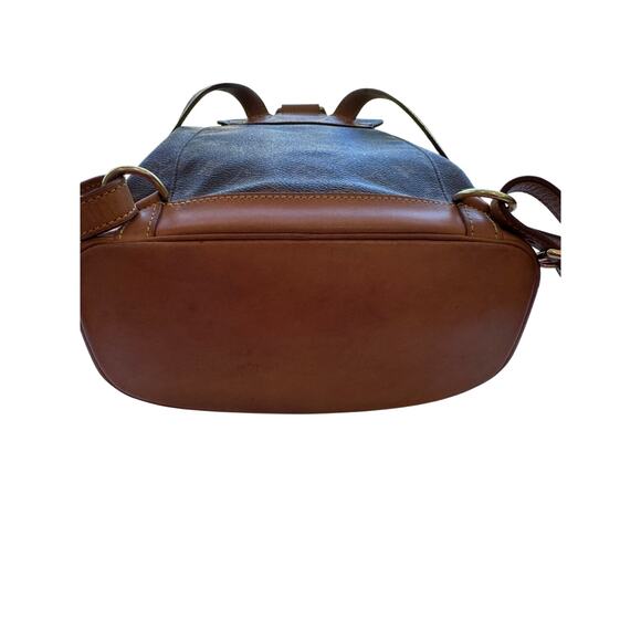 Vintage Louis Vuitton Montsouris MM Monogram Backpack Brown Leather Trim - Picture 12 of 14